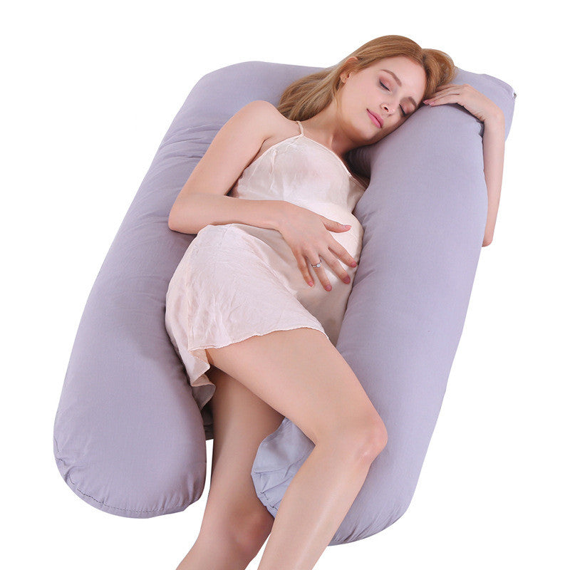 U-Shape Maternity Pillow – Cooling Comfort for Pregnant Women