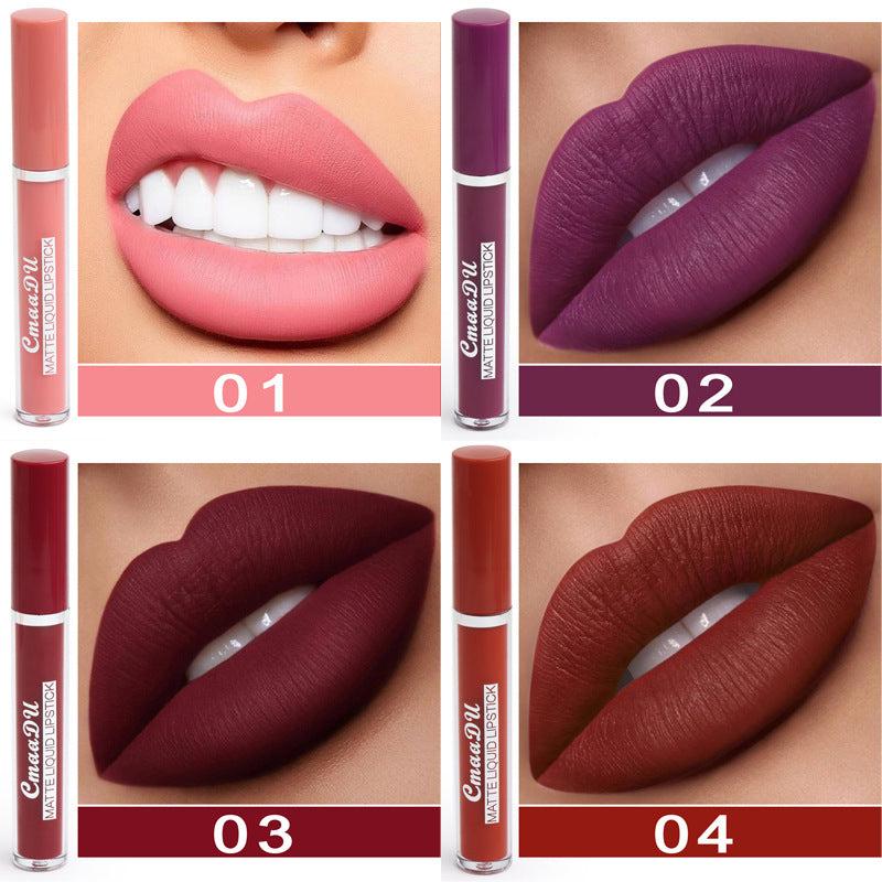 Waterproof Matte Lipstick – Long-Lasting Non-Stick Formula