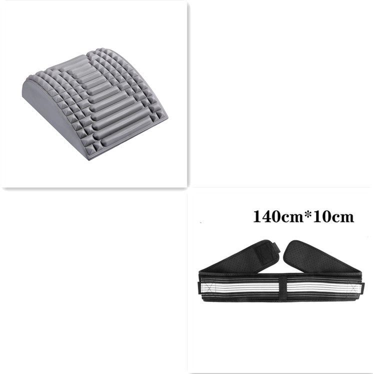 Back and Neck Stretcher Pillow – Lumbar Support Massager for Pain Relief