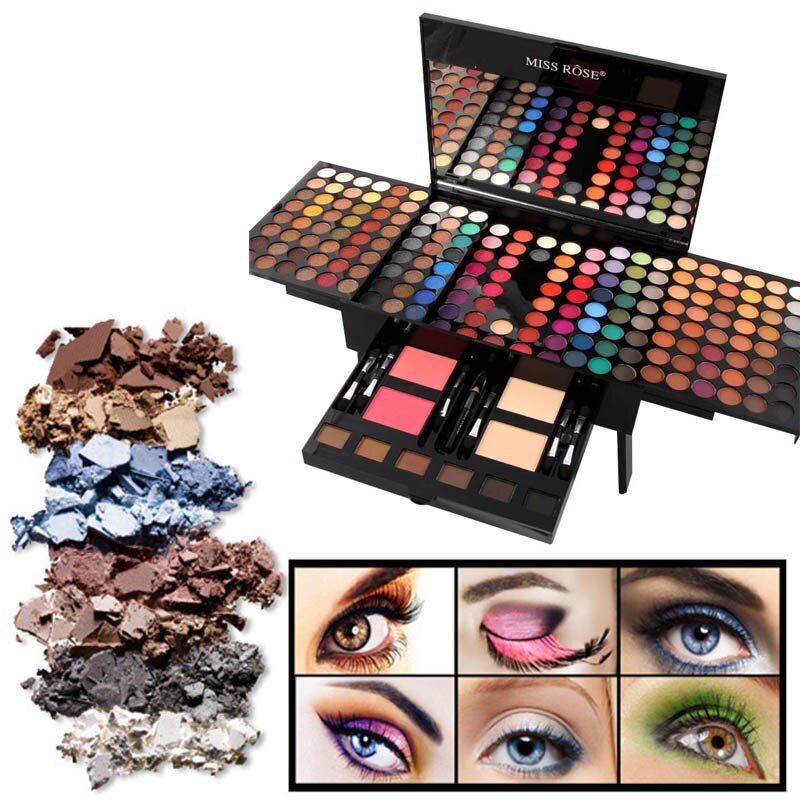 180-Color Eyeshadow & Blush Palette – Piano-Shaped Makeup Box