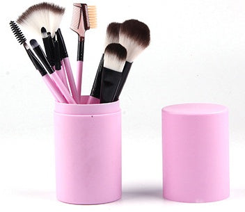 12-Piece Makeup Brush Set – Perfect for Blush, Eyeshadow & Highlight