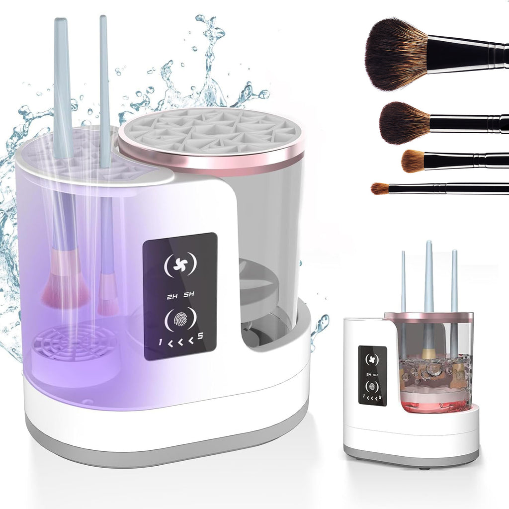 Electric Makeup Brush Cleaner – Automatic Rechargeable Cleaning Tool