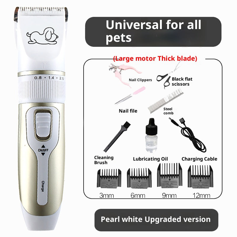 High-Power Professional Pet Shaver for Large Dogs and Cats