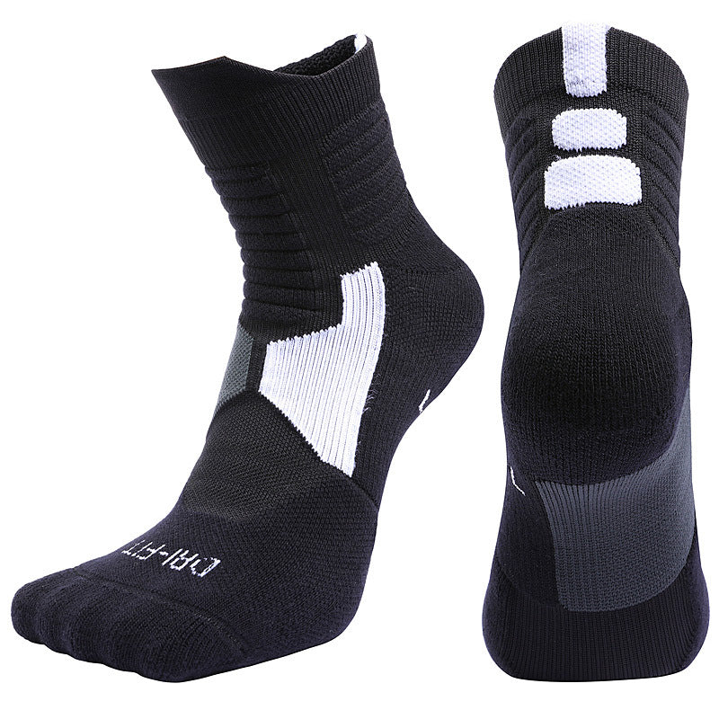 Middle tube basketball socks