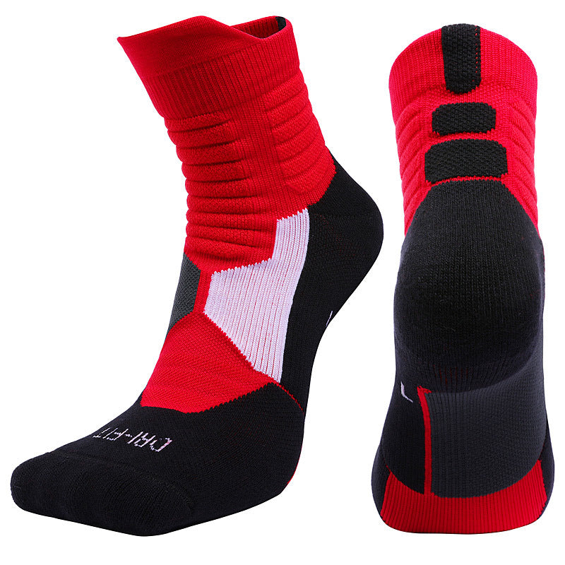 Middle tube basketball socks