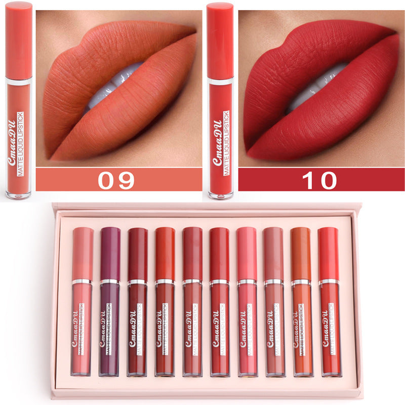 Waterproof Matte Lipstick – Long-Lasting Non-Stick Formula