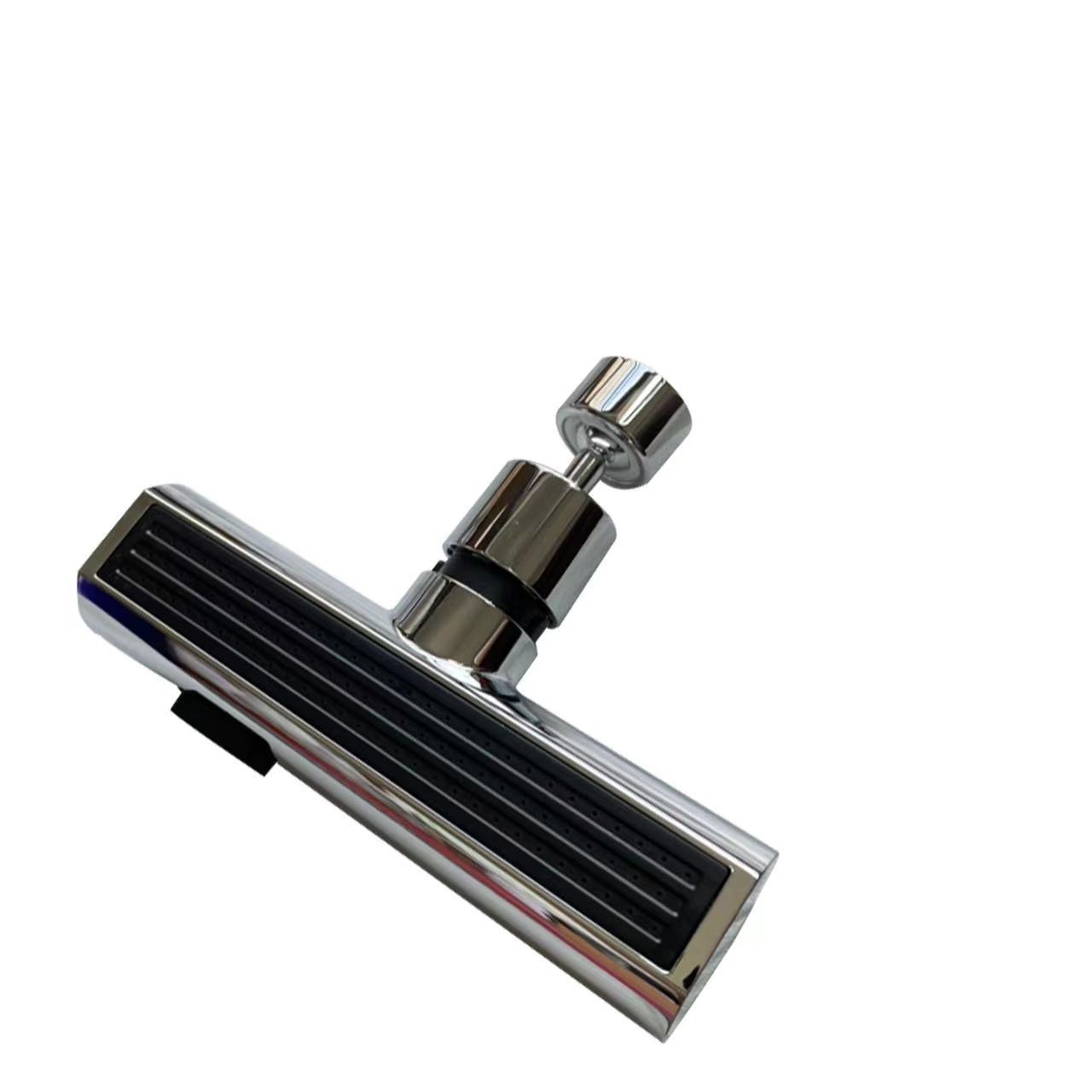 Rotating Splash-Proof Waterfall Faucet Nozzle for Kitchen Sink