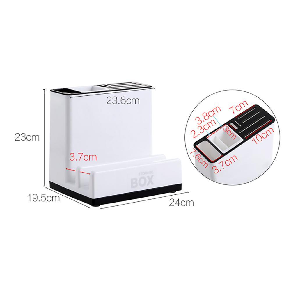 Kitchen Tableware Storage Rack – Plastic Knife and Utensil Holder