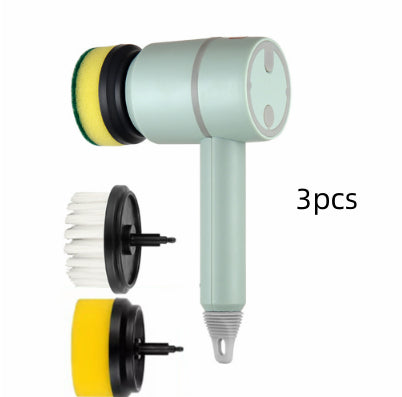 Electric Cleaning Brush – USB Rechargeable Dishwashing and Tile Scrubber