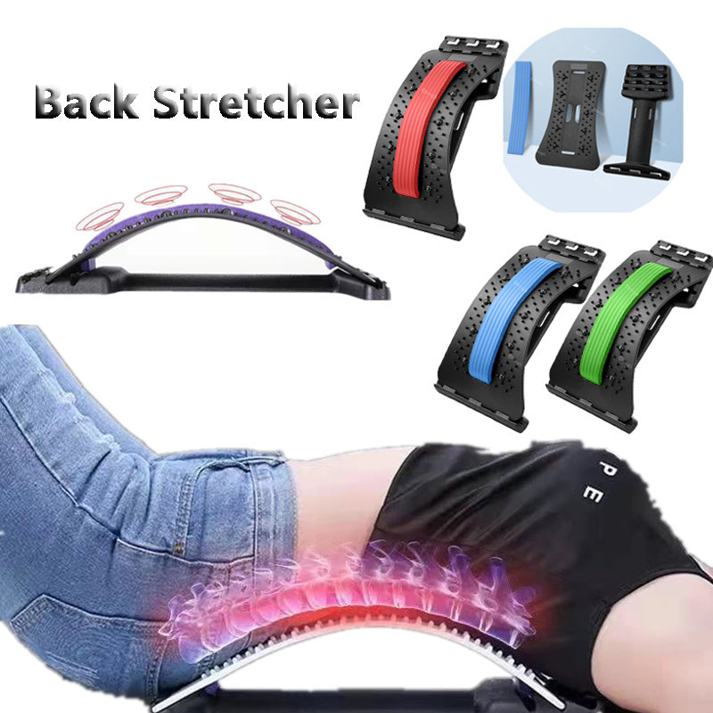Adjustable Back Stretcher – Relieve Pain & Improve Posture