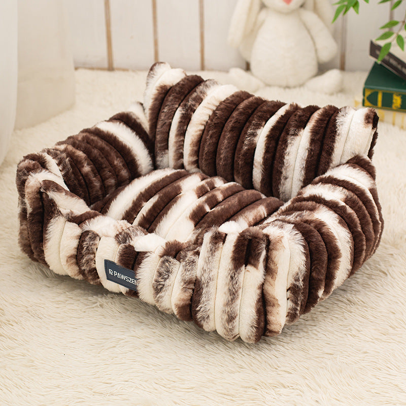 Large Plush Pet Sofa Bed