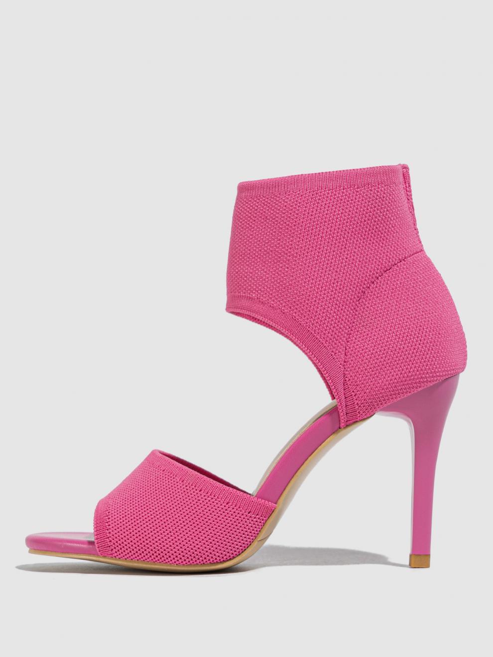 Women’s High Heel Knitted Stretch Roman Stiletto