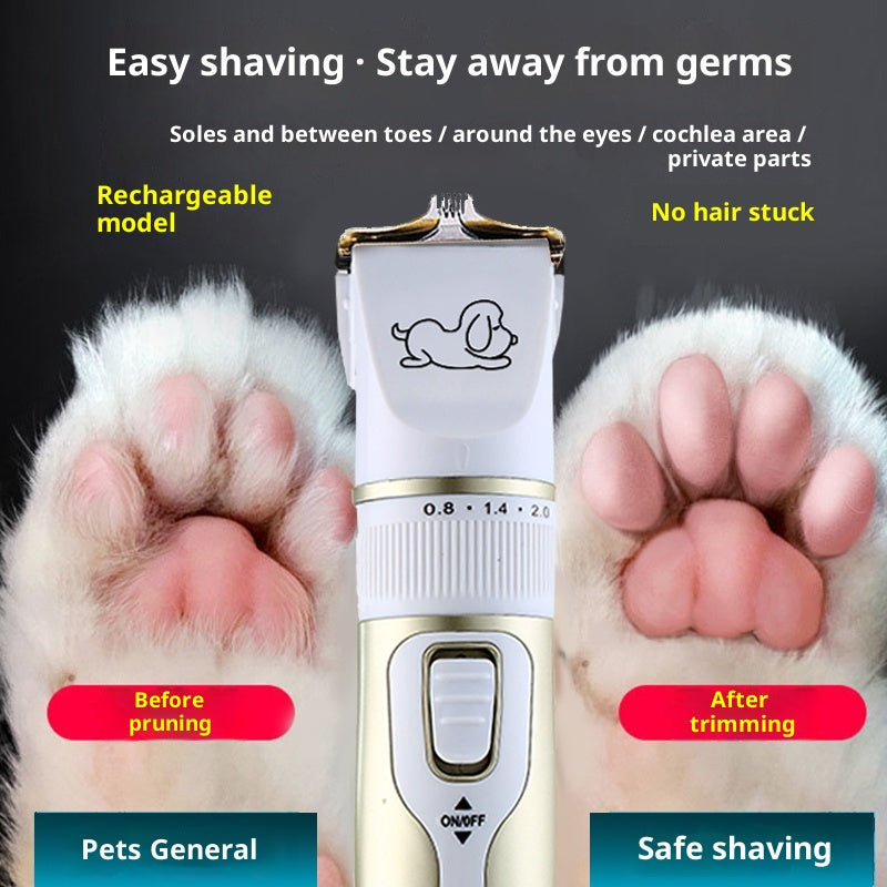 High-Power Professional Pet Shaver for Large Dogs and Cats