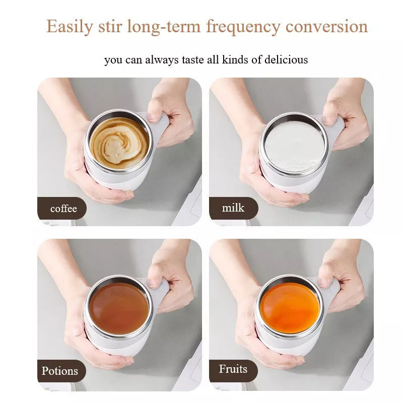 Rechargeable Automatic Magnetic Stirring Coffee Cup
