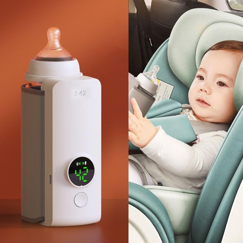 Portable Baby Bottle Warmer – USB Rechargeable Milk Heating Bag