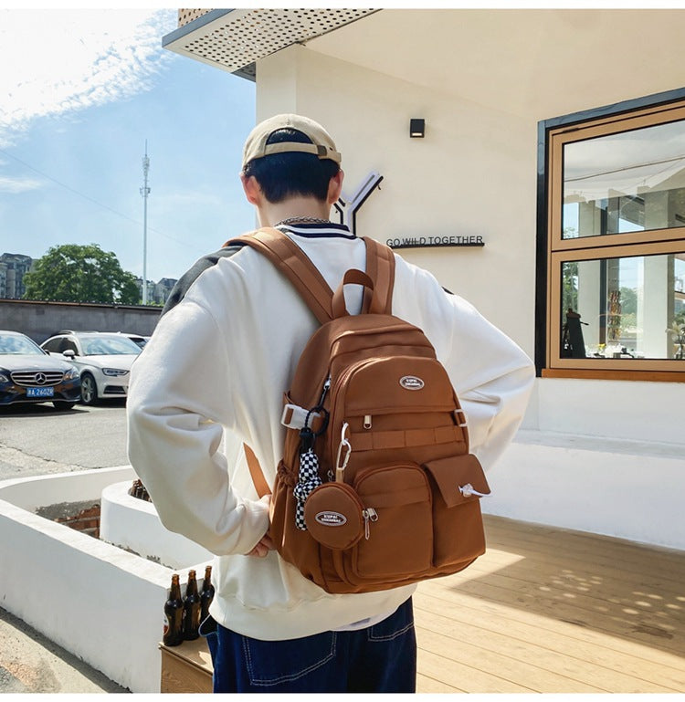 College Couple Backpack Large Capacity & Trendy