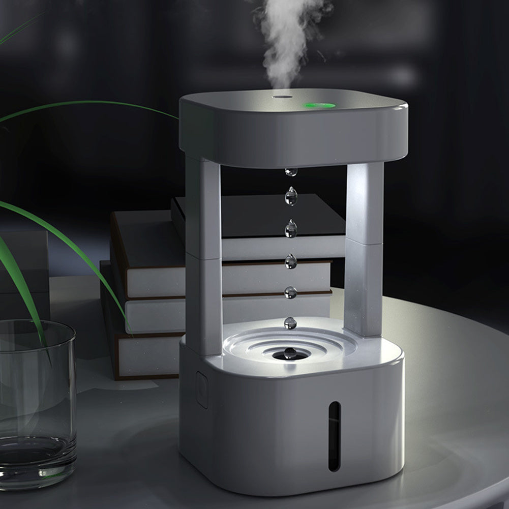 Creative Anti-Gravity Humidifier – Quiet Mist for Home & Office