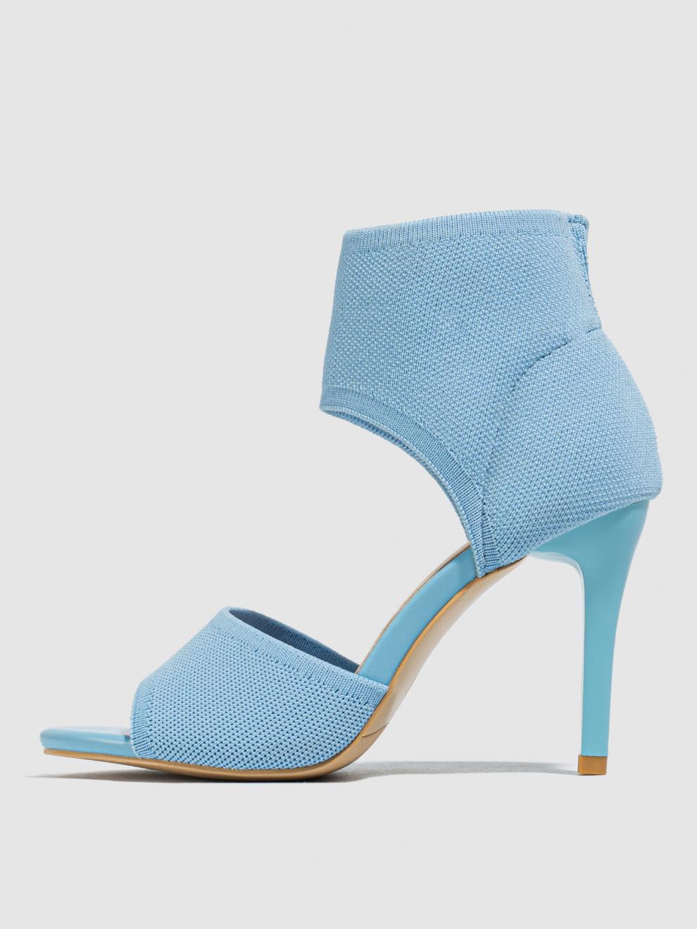 Women’s High Heel Knitted Stretch Roman Stiletto