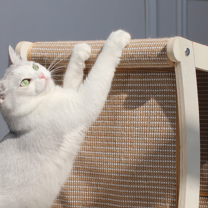 Double-Layer Cat Nest with Summer Mat and Sisal Scratch Board