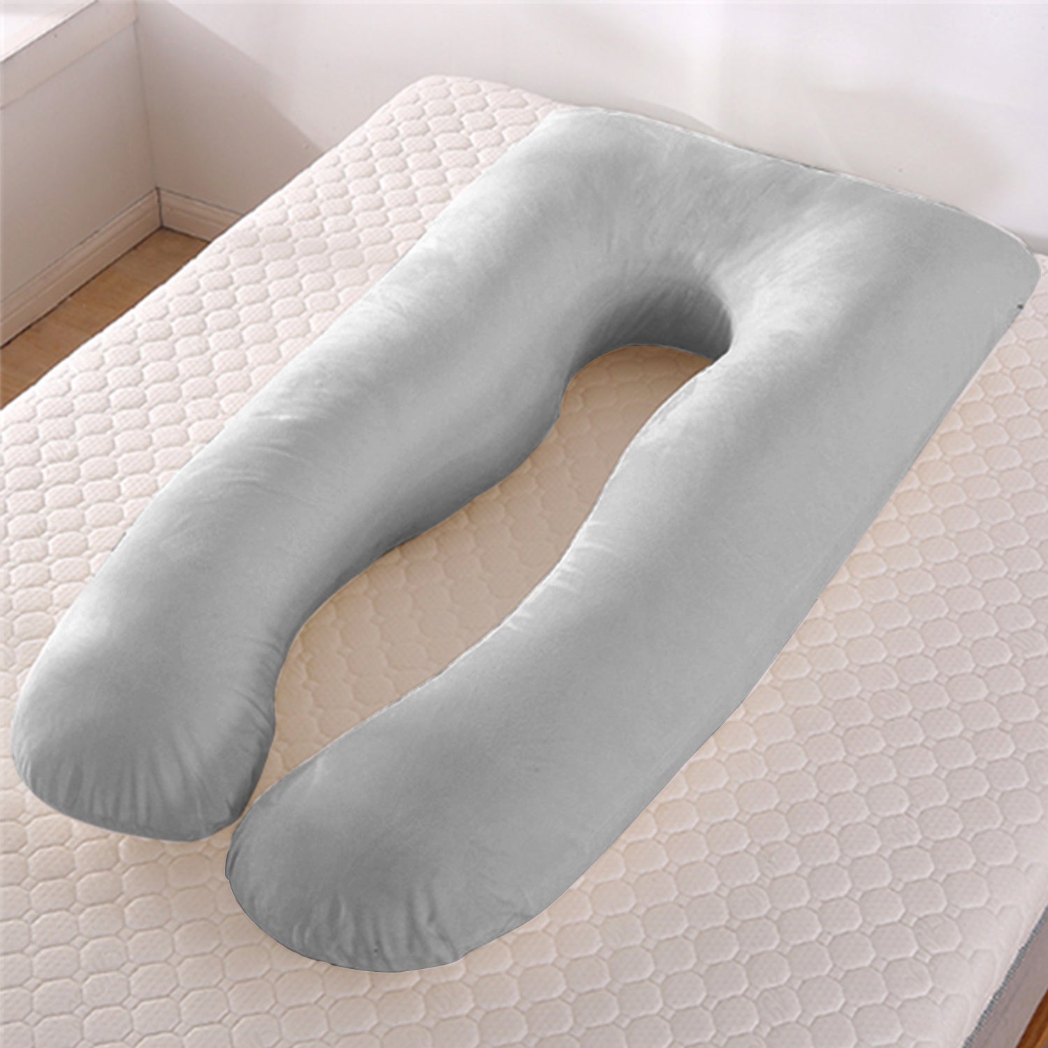 U-Shape Maternity Pillow – Cooling Comfort for Pregnant Women