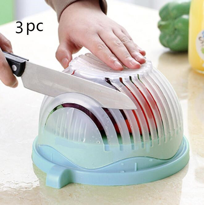 Creative Fruit and Vegetable Salad Cutter