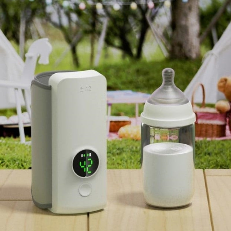 Portable Baby Bottle Warmer – USB Rechargeable Milk Heating Bag