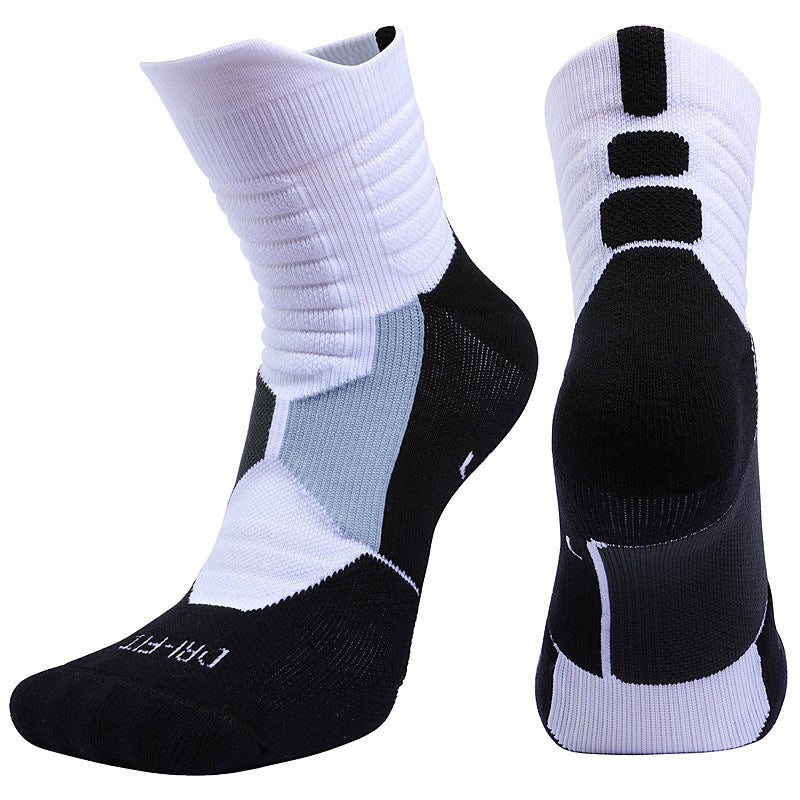 Middle tube basketball socks