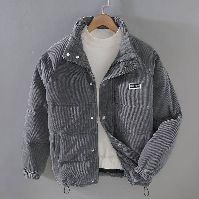 Men’s Puffer Jacket Coat Warm Winter Outerwear