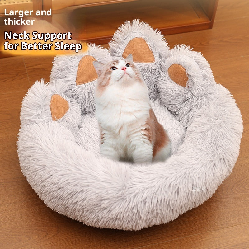 Thickened Plush Kennel Large Pet Bed Mat