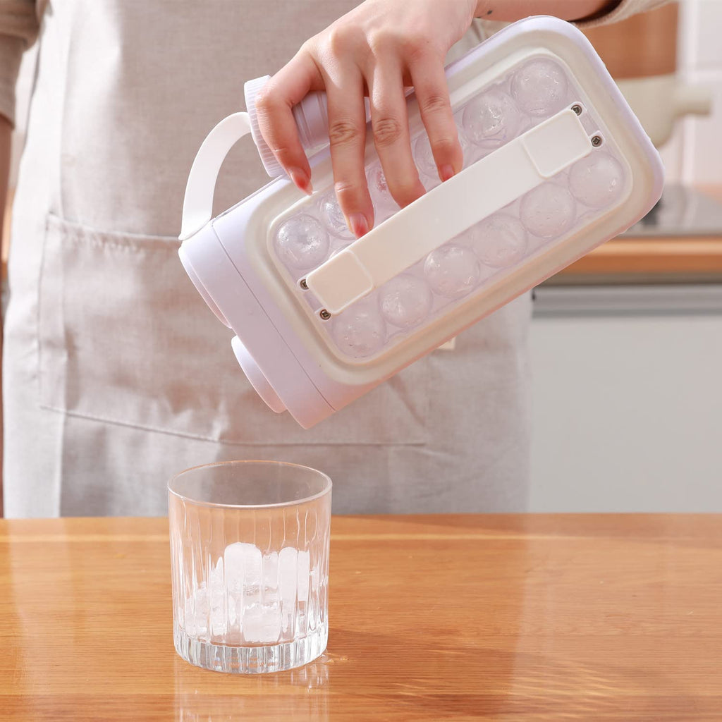 2-in-1 Ice Ball Kettle – Portable Cold Drink Maker for Summer