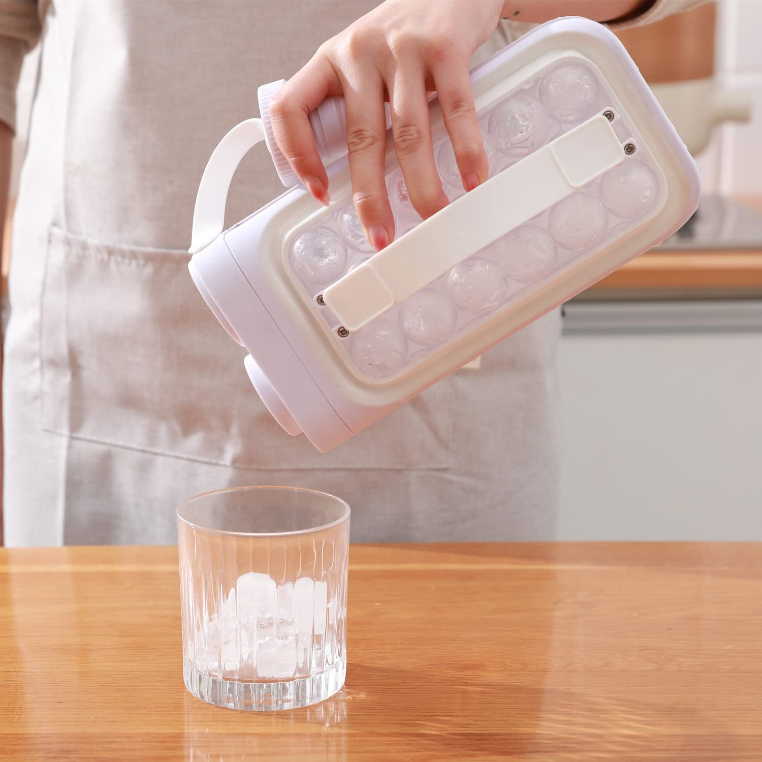 2-in-1 Ice Ball Kettle – Portable Cold Drink Maker for Summer