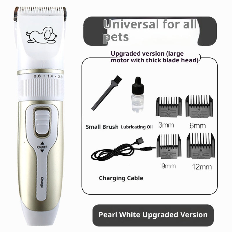 High-Power Professional Pet Shaver for Large Dogs and Cats