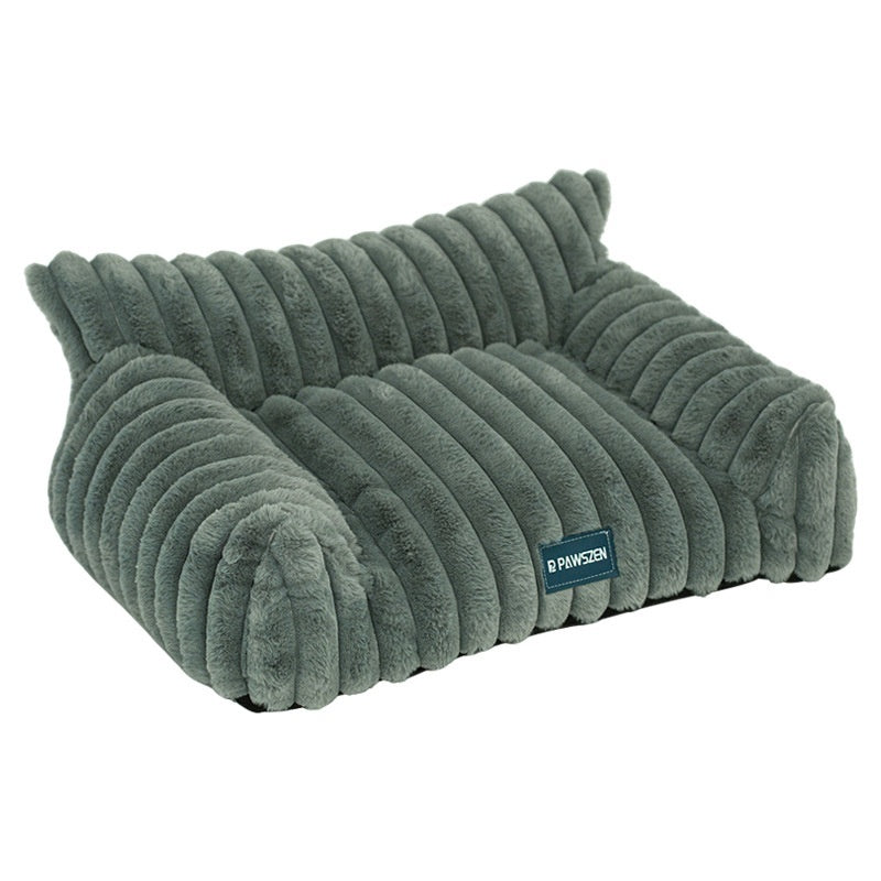 Large Removable Washable Rabbit Plush Pet Bed Kennel