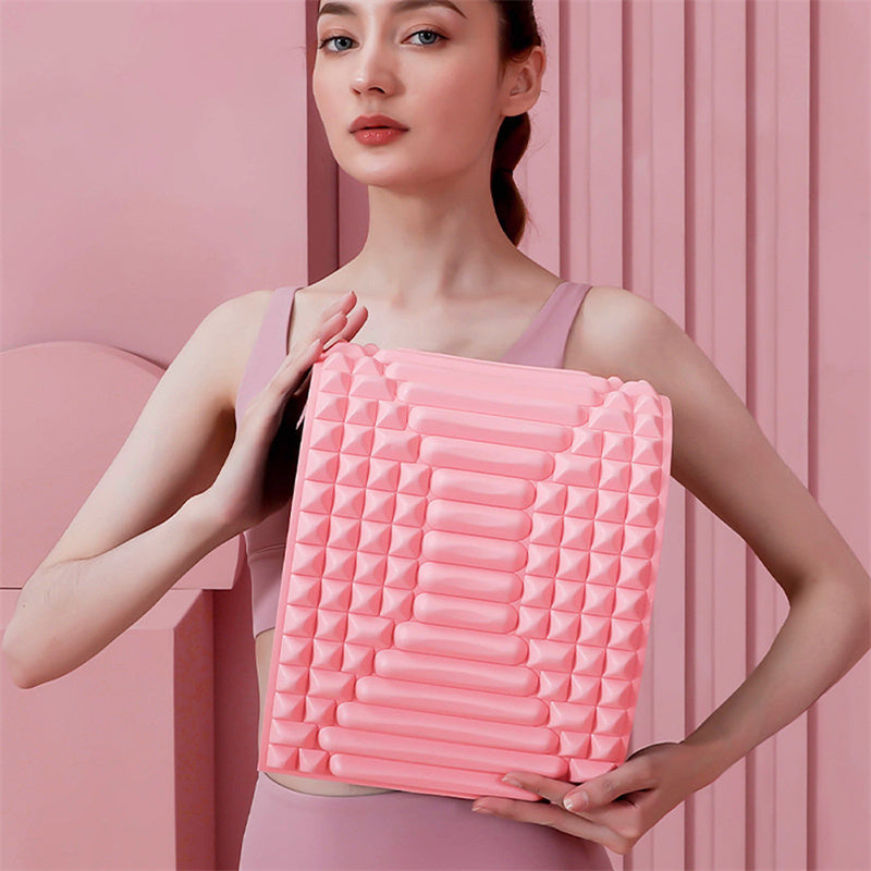 Back and Neck Stretcher Pillow – Lumbar Support Massager for Pain Relief