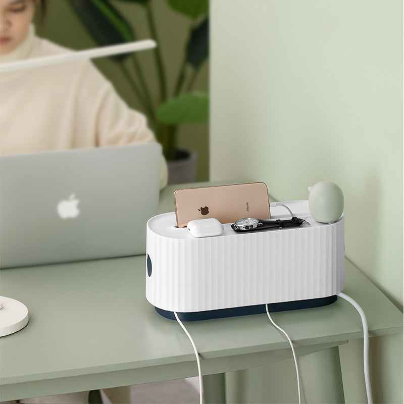 Cable Storage Box – Keep Your Wires Neat & Dust-Free