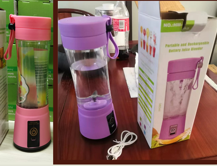 Portable USB Rechargeable Mini Blender for Juices and Smoothies