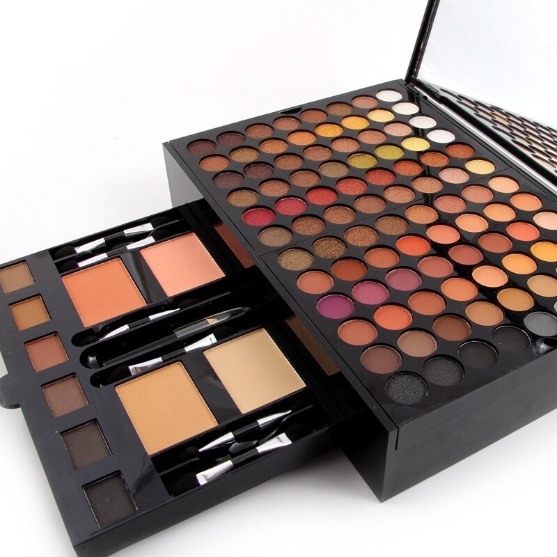 180-Color Eyeshadow & Blush Palette – Piano-Shaped Makeup Box