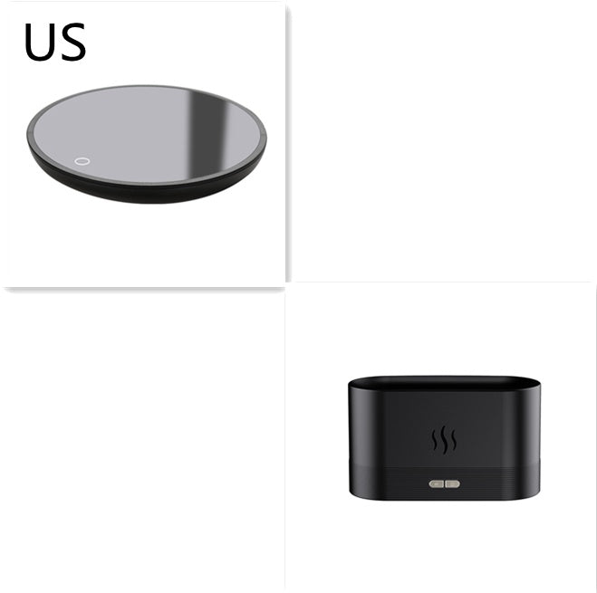 Aroma Diffuser with Flame Light – Relaxing Mist for Home & Spa