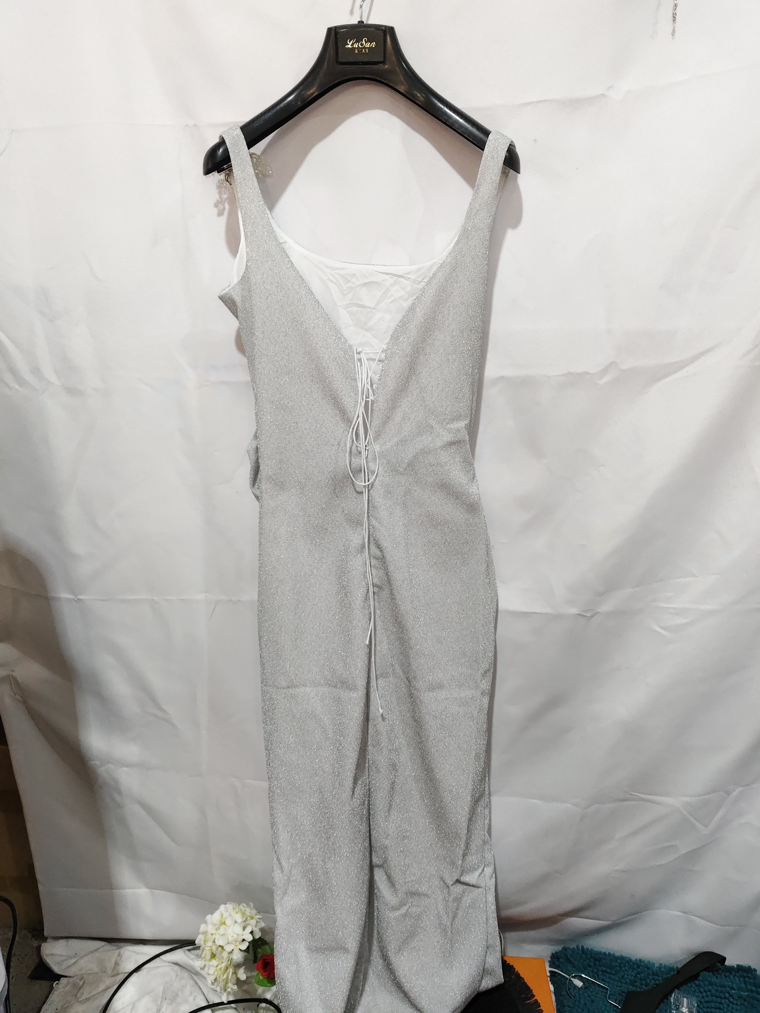 Sexy Party Light Luxury Diamond Shiny Dress