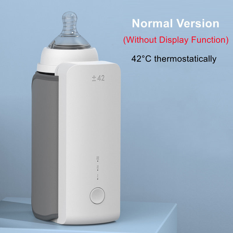 Portable Baby Bottle Warmer – USB Rechargeable Milk Heating Bag