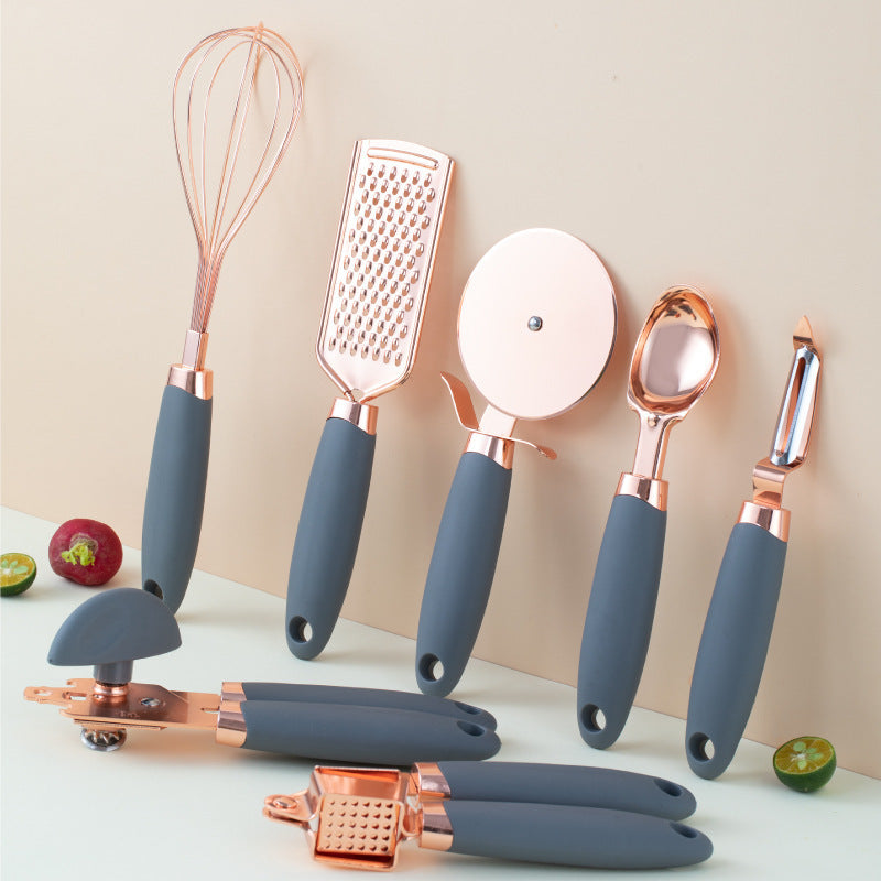 Copper Plated Peeler Set – Essential Kitchen Gadget