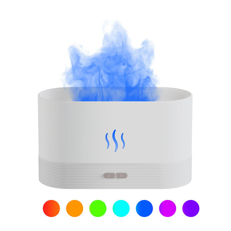 Aroma Diffuser with Flame Light – Relaxing Mist for Home & Spa