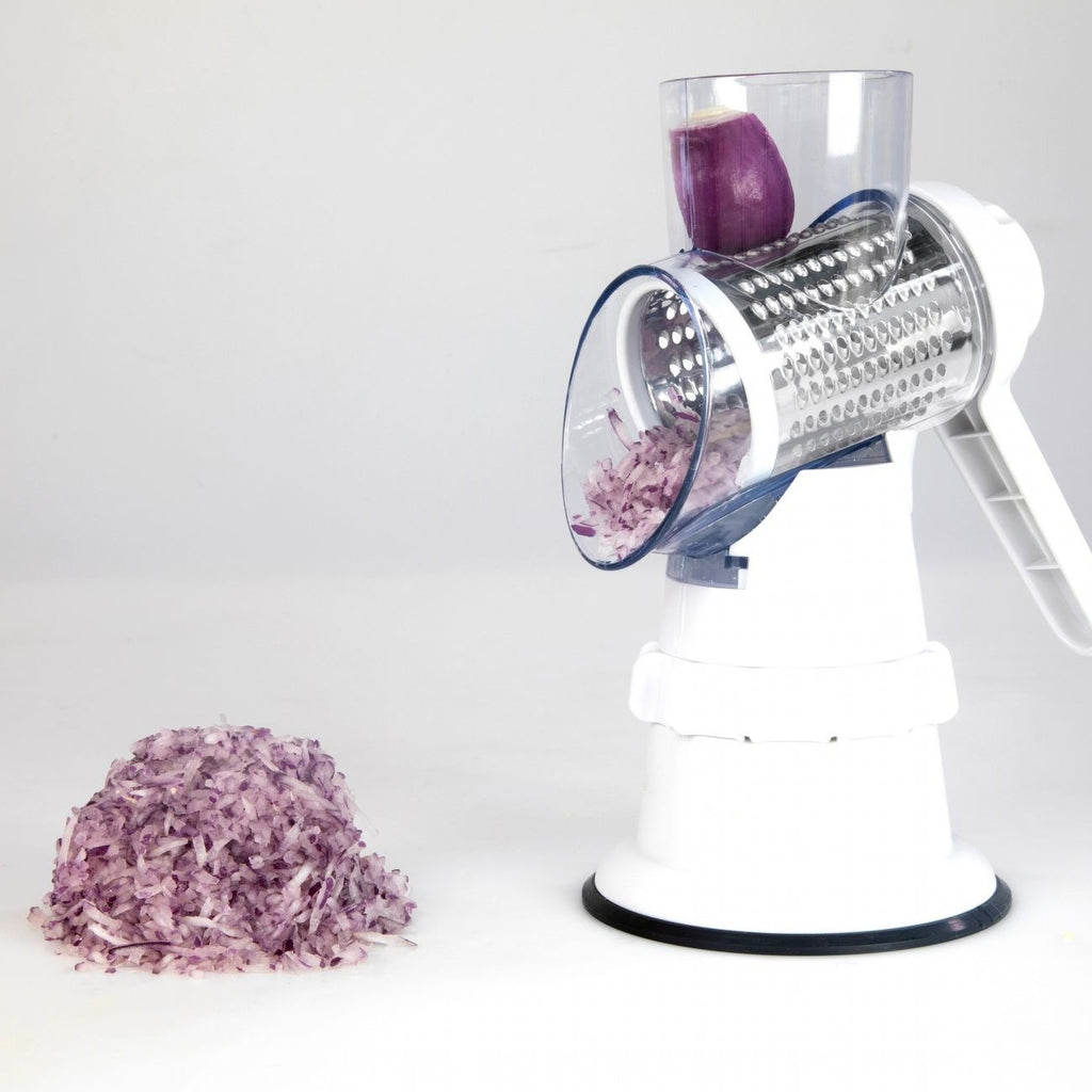 3-in-1 Manual Vegetable Slicer and Grater Kitchen Chopper