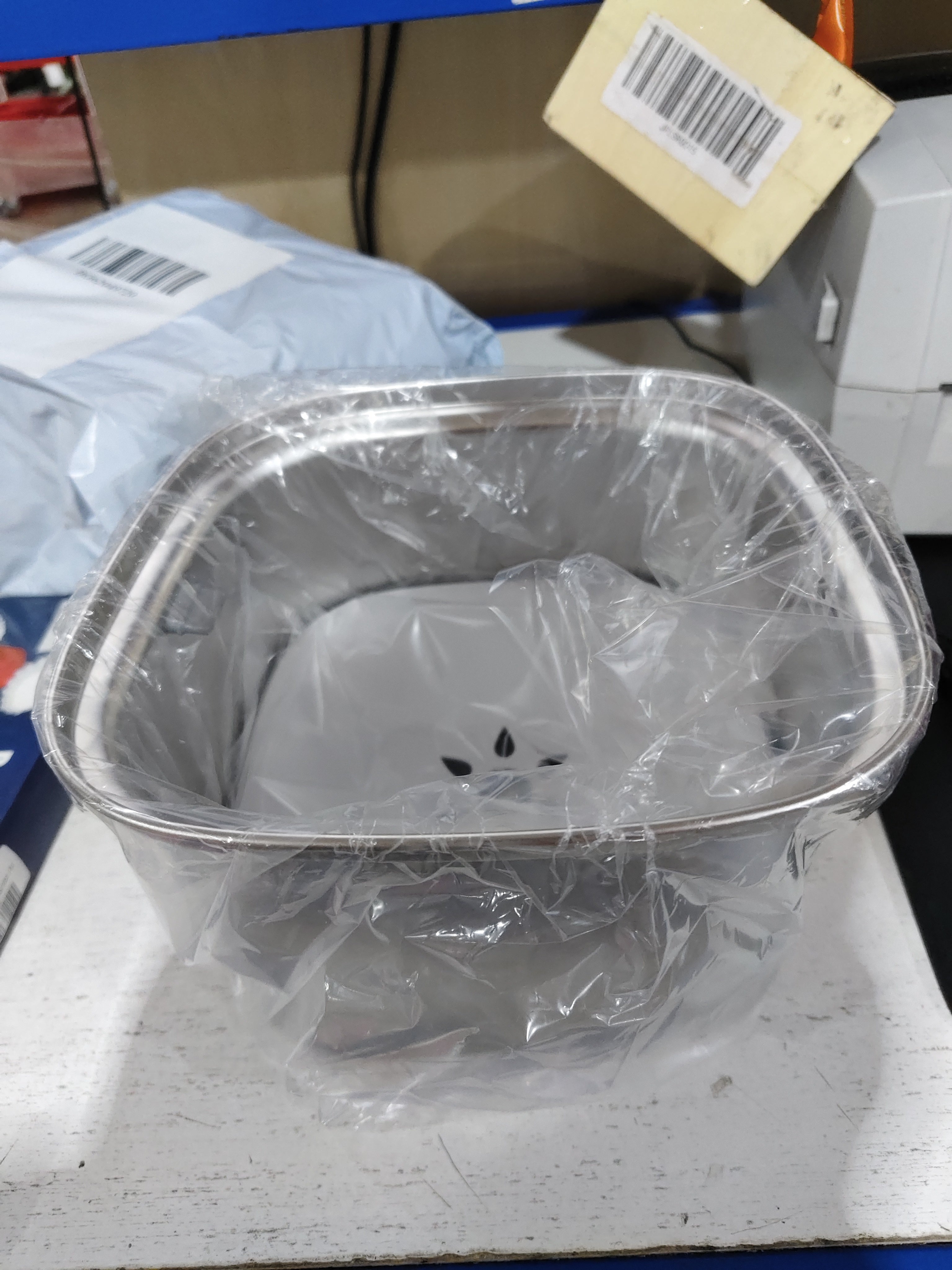 Pet Stainless Steel Water Bowl Large Capacity Floating Design