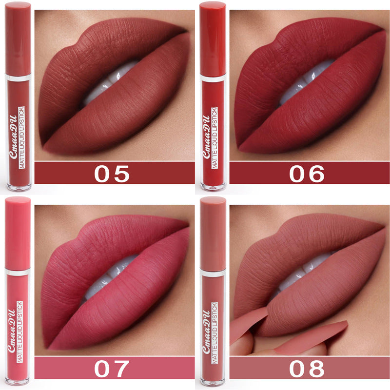 Waterproof Matte Lipstick – Long-Lasting Non-Stick Formula