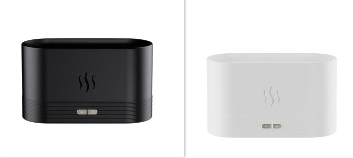 Aroma Diffuser with Flame Light – Relaxing Mist for Home & Spa