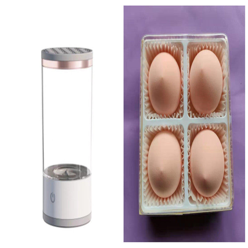 Portable Electric Makeup Brush Cleaner – USB Rechargeable Eye Shadow Cleaning Tool