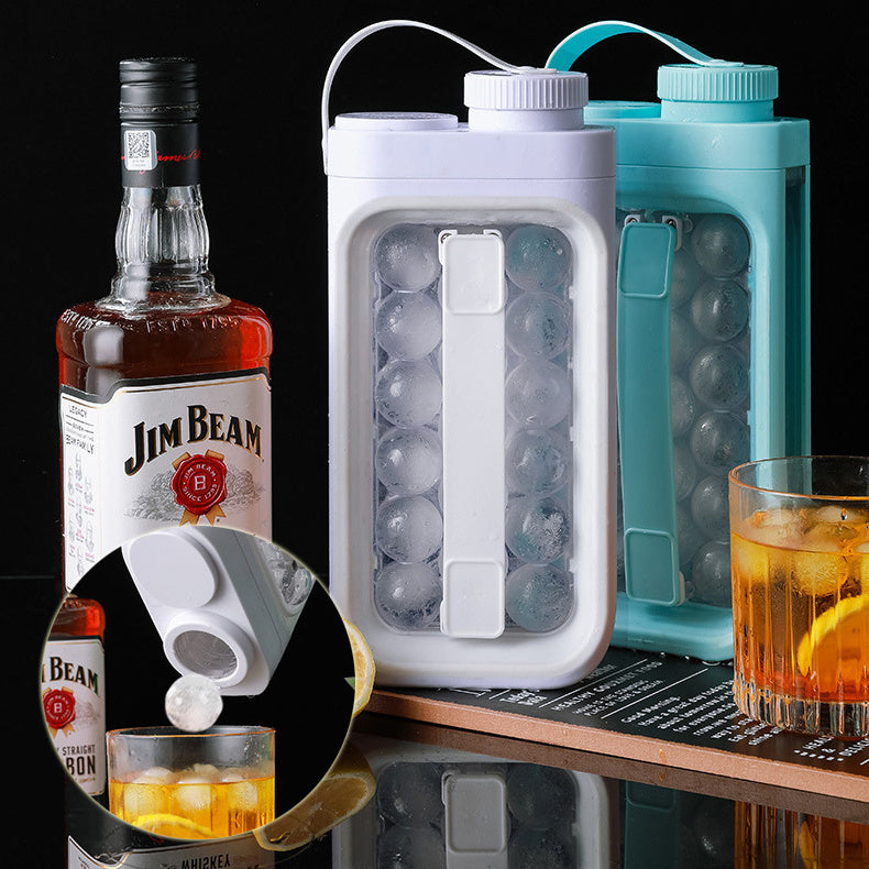 2-in-1 Ice Ball Kettle – Portable Cold Drink Maker for Summer