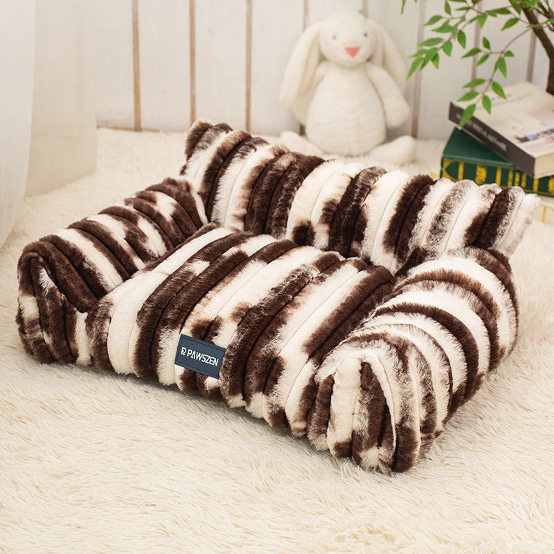 Large Plush Pet Sofa Bed