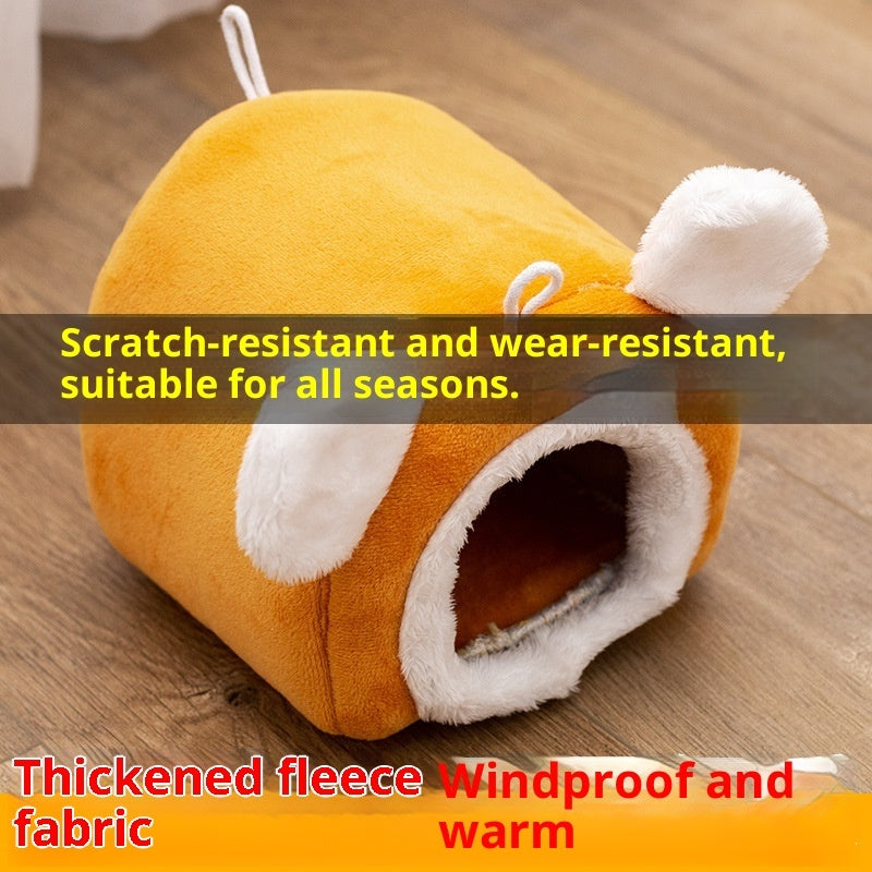 Thick Small Cute Warm Pet Bird Nest Bed